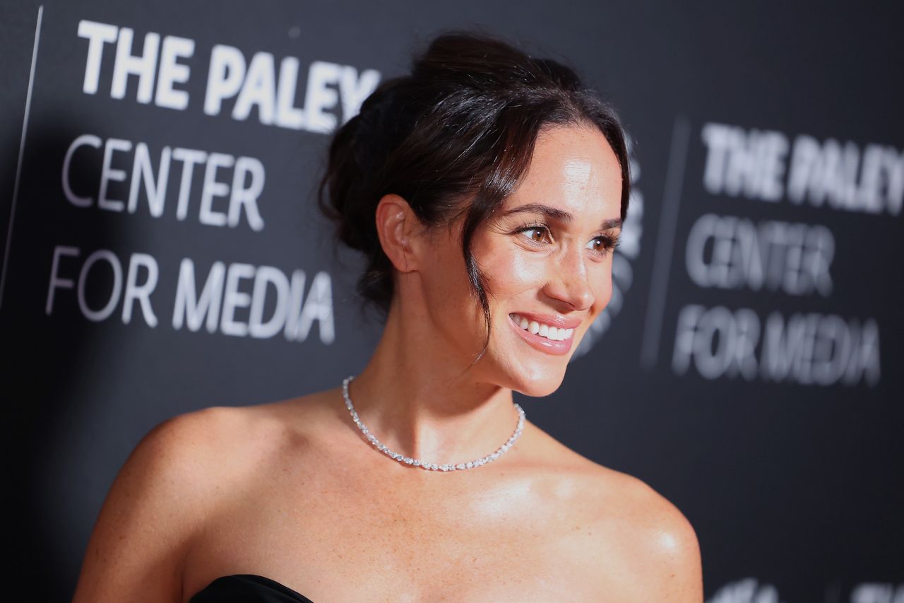 BEVERLY HILLS, CALIFORNIA - DECEMBER 04: Meghan Markle attends The Paley Center for Media Hosts Paley Honors Fall Gala Honoring Tyler Perry at Beverly Wilshire, A Four Seasons Hotel on December 04, 2024 in Beverly Hills, California. (Photo by Leon Bennett/FilmMagic)