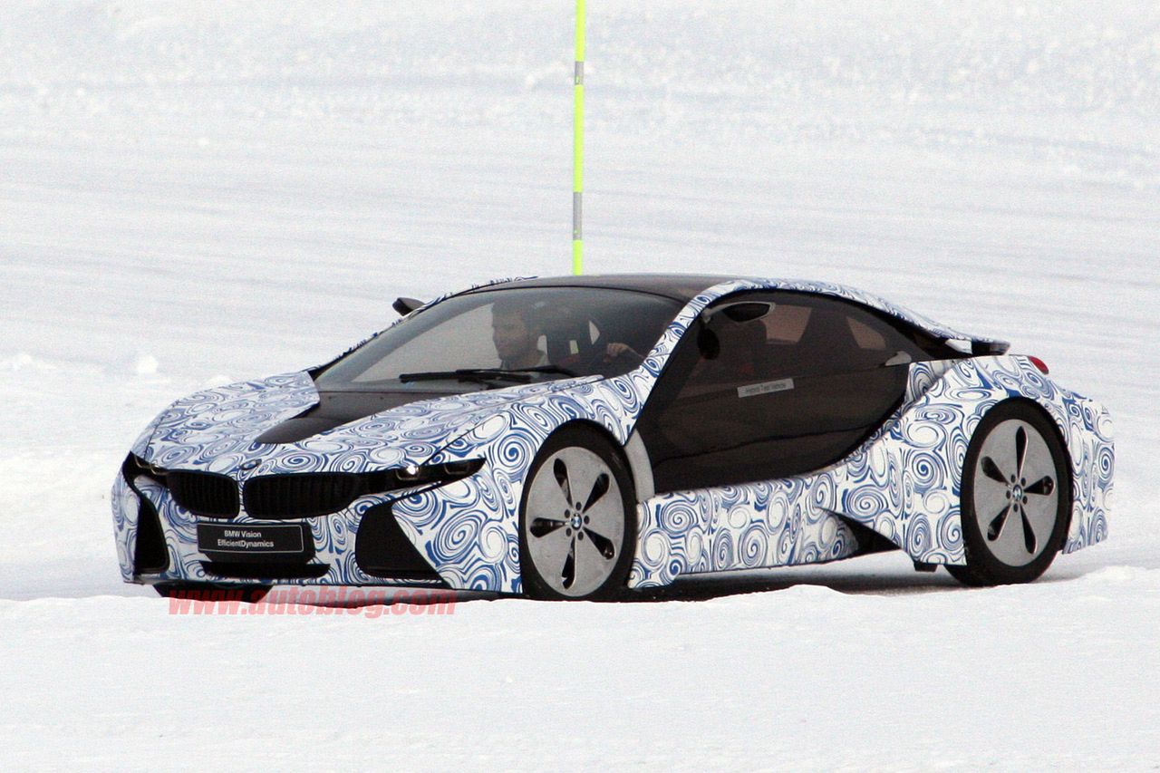 BMW i8 - szpiegowskie