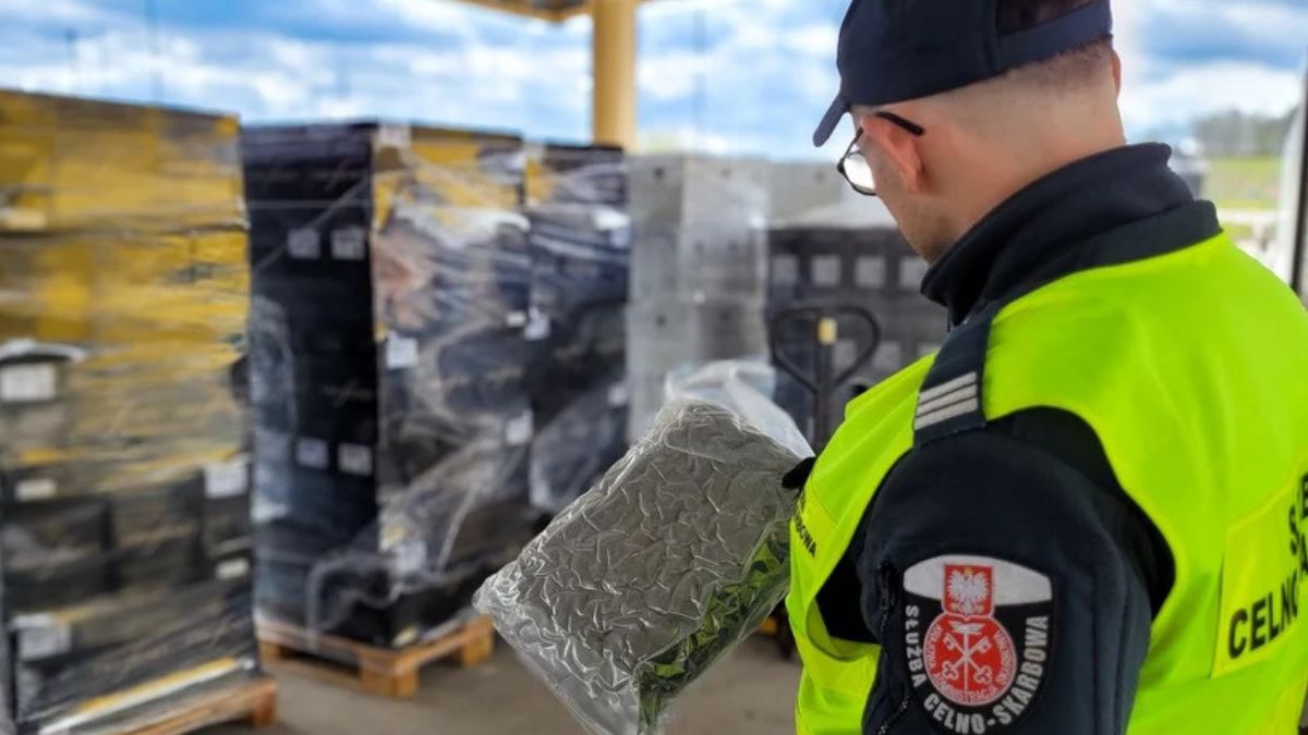 Na granicy Polski z Litwą próbowano przemycić narkotyki.
