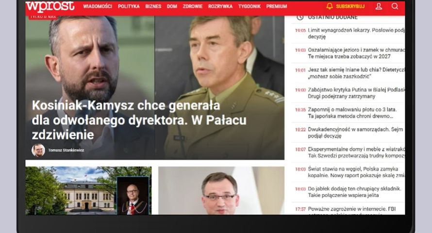 "Wprost" na czele tygodników opinii w internecie. wPolityce.pl i Niezalezna w górę