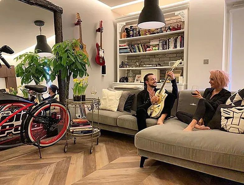 Blanka Lipińska i Aleksander Baron