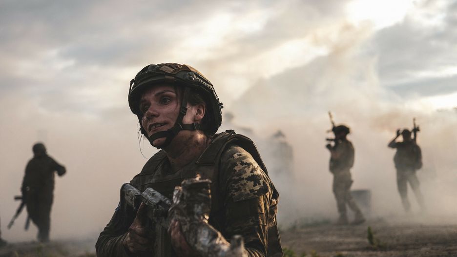 Szkolenie kobiet w ukraińskiej armii