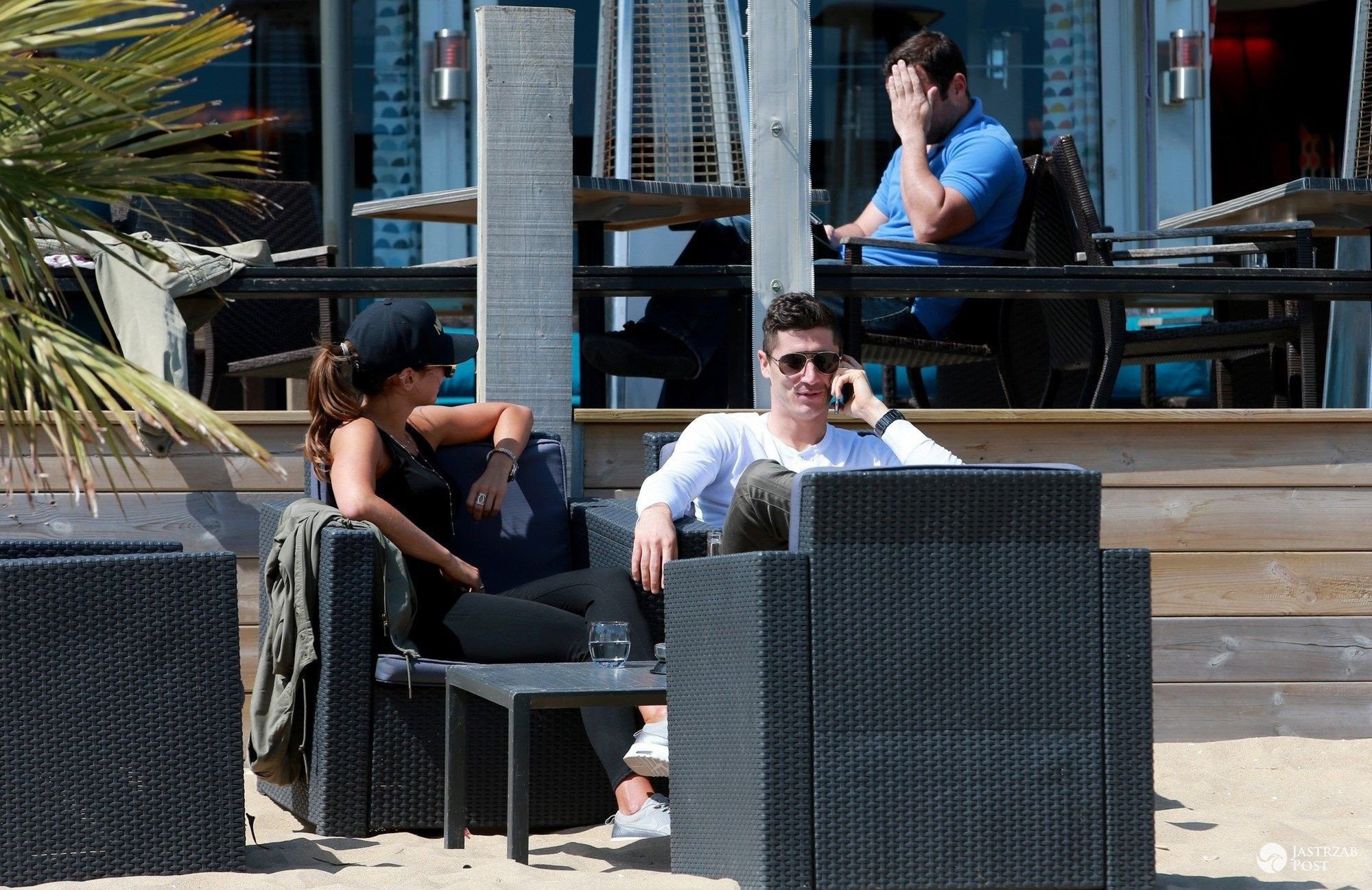 Robert i Anna Lewandowscy we Francji