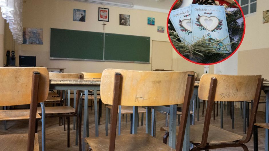 Dyrektor szkoły zorganizował spotkanie wigilijne. Odwołano 120 godzin lekcyjnych