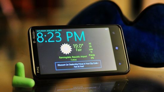 Nite Buddy, czyli smartfon z WP7 jako zegarek nocny 1