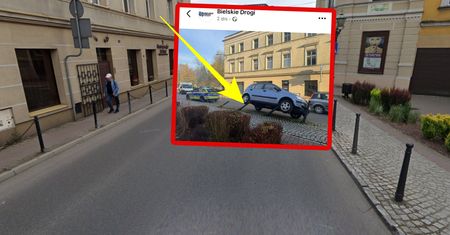 Pękają ze śmiechu. Spójrzcie, jak zaparkował hyundai