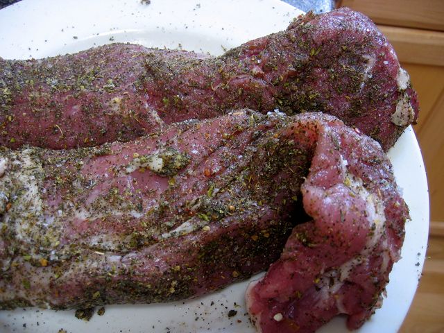 Surowa polędwiczka wieprzowa (samo mięso)
