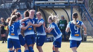 Tak piłkarki Grot SMS Łódź pokonały Śląsk Wrocław. Zdjęcia