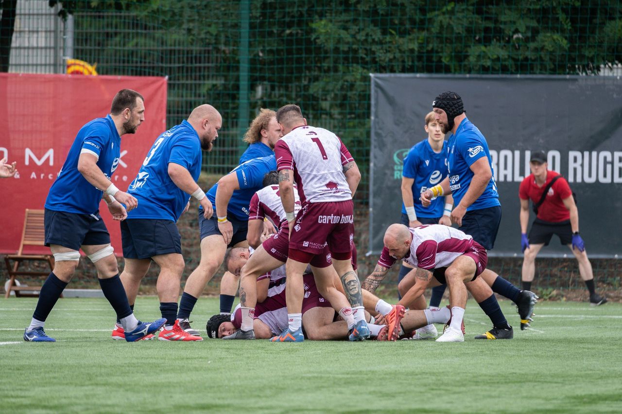 Budmex Rugby Białystok przegrał pierwszy mecz sezonu 7:52