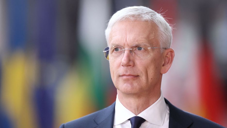 Premier Łotwy Arturs Krišjānis Kariņš