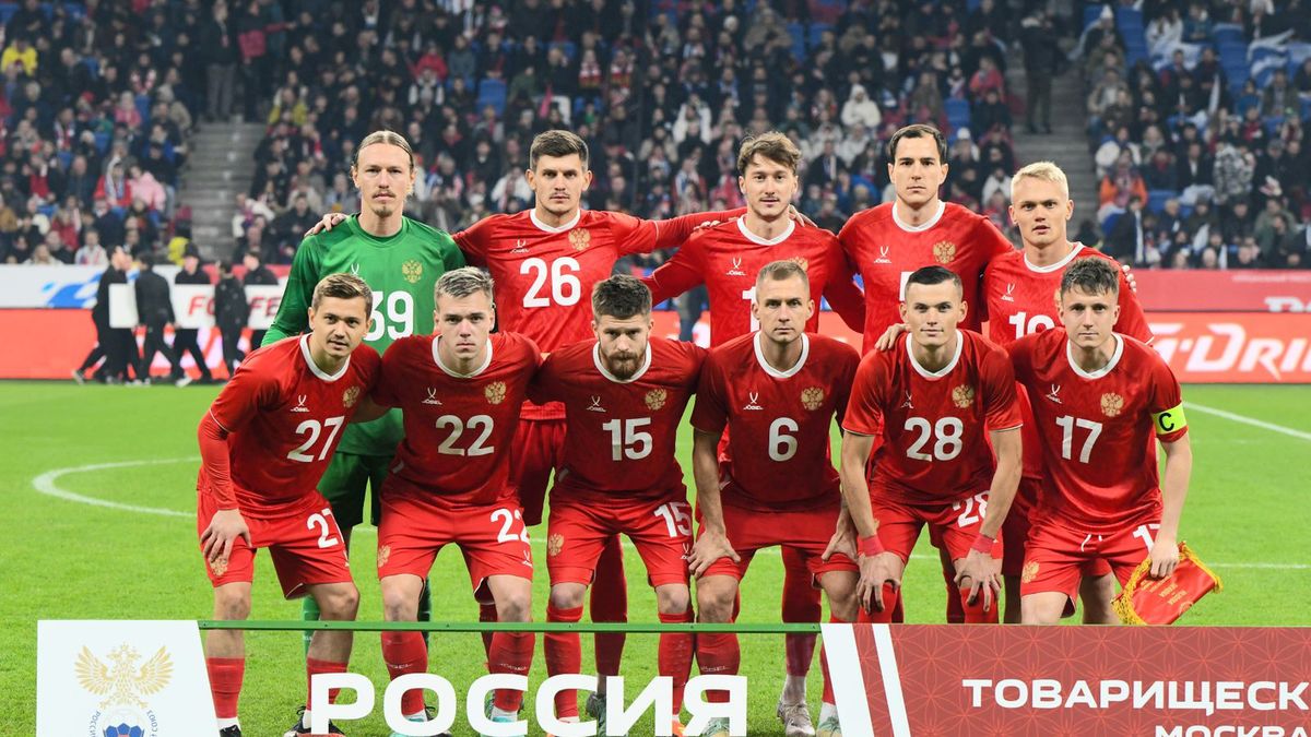 Getty Images / Daniel Felipe Kutepov/SOPA Images/LightRocket via Getty Images / Na zdjęciu: reprezentacja Rosji w marcu 2024 roku