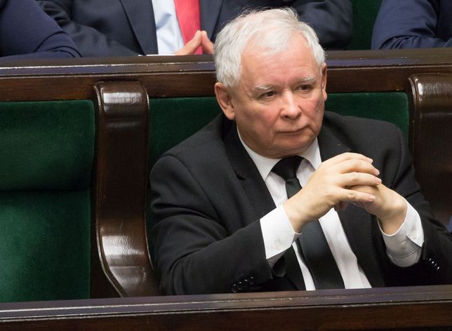 Prezes PiS, Jarosław Kaczyński.