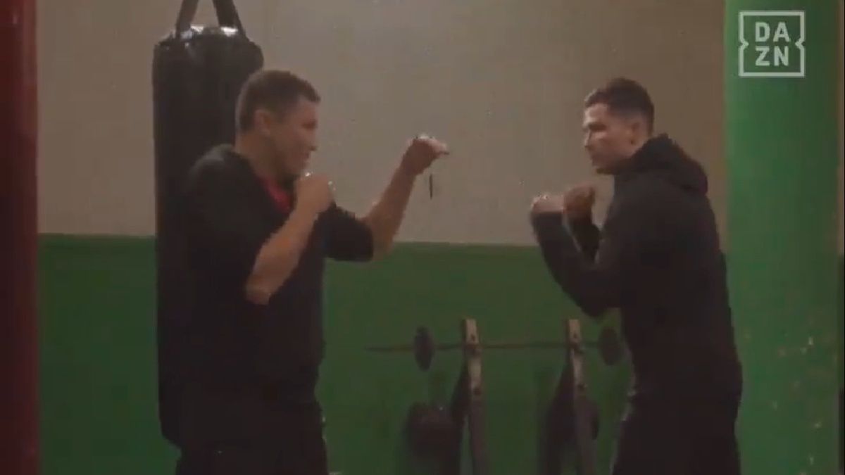 Giennadij Gołowkin i Cristiano Ronaldo