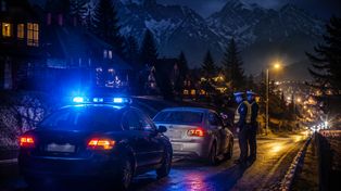 Zakopane: Pijany kierowca poszukiwany przez sąd - policjanci zabrali go prosto za kratki