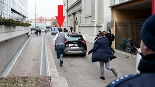 Rachoń biegł za autem z Ziobrą. Jest decyzja sądu