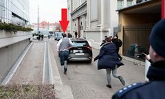 Rachoń biegł za autem z Ziobrą. Jest decyzja sądu
