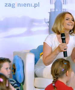 Małgorzata Tusk czytała najmłodszym bajkę na pikniku ITAKI