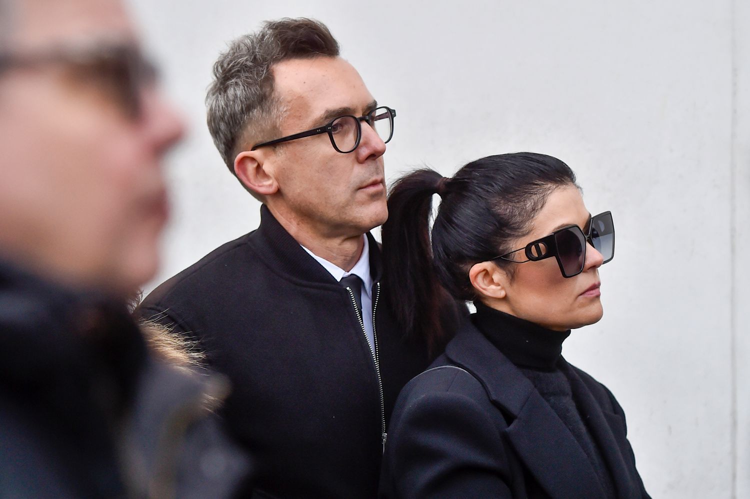 Maciej Kurzajewski, Katarzyna Cichopek - pogrzeb Emiliana Kamińskiego