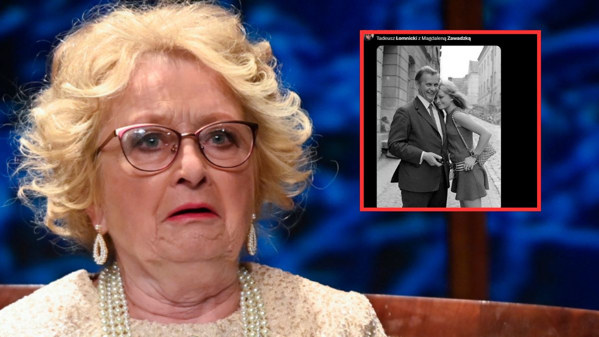 Zawadzka zaprzeczyła plotkom o romansie z Łomnickim