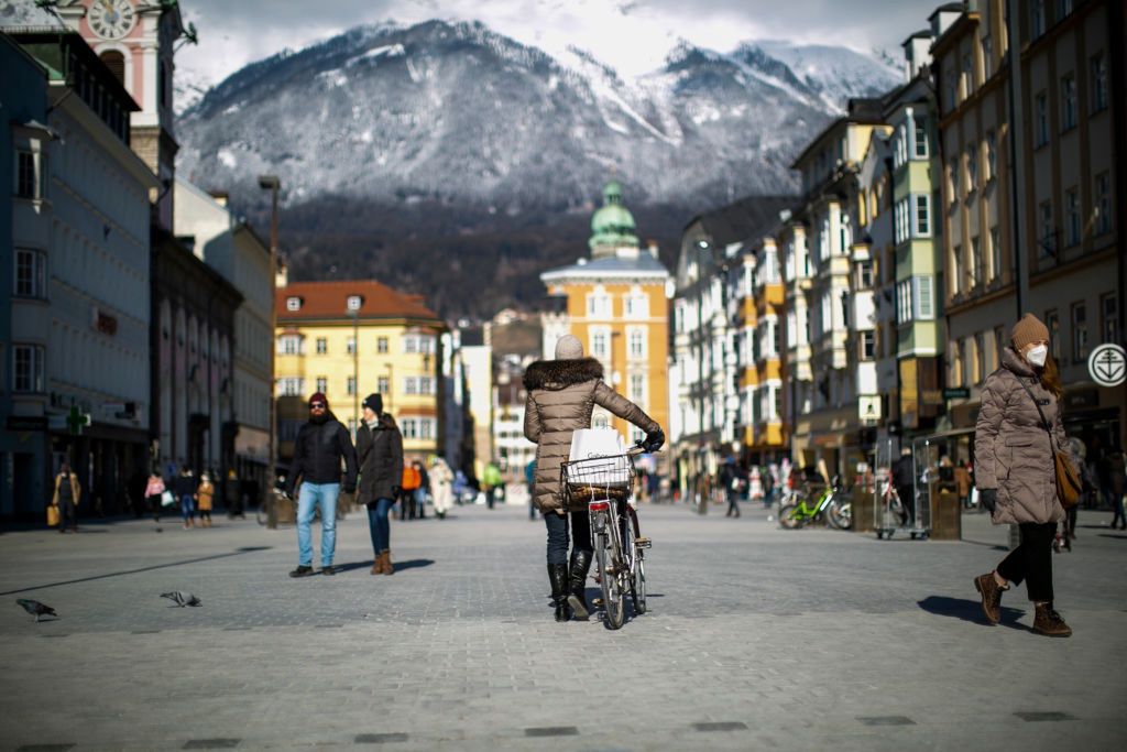 Innsbruck w lutym br. 