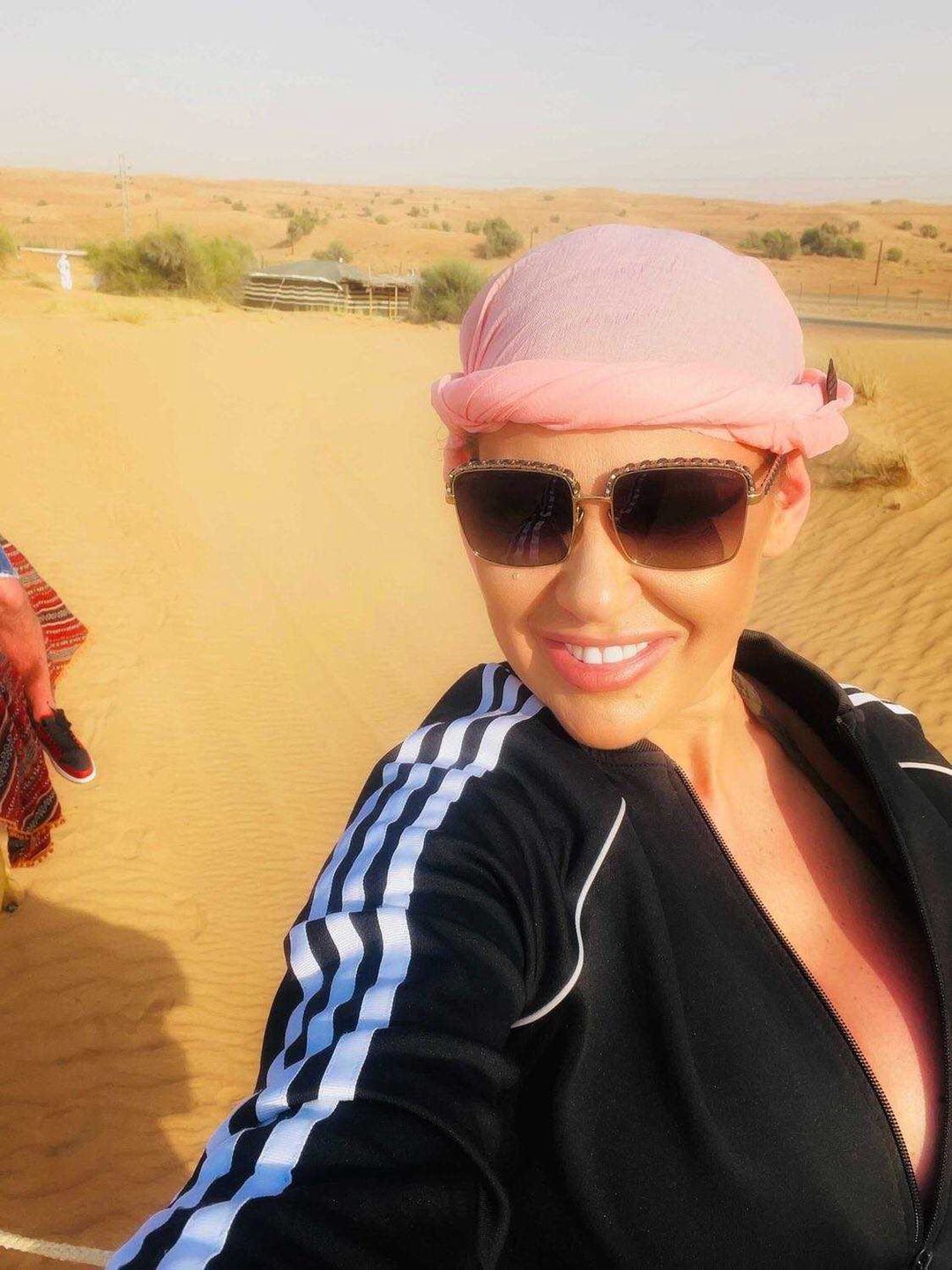 Iwona Węgrowska na wakacjach w Dubaju