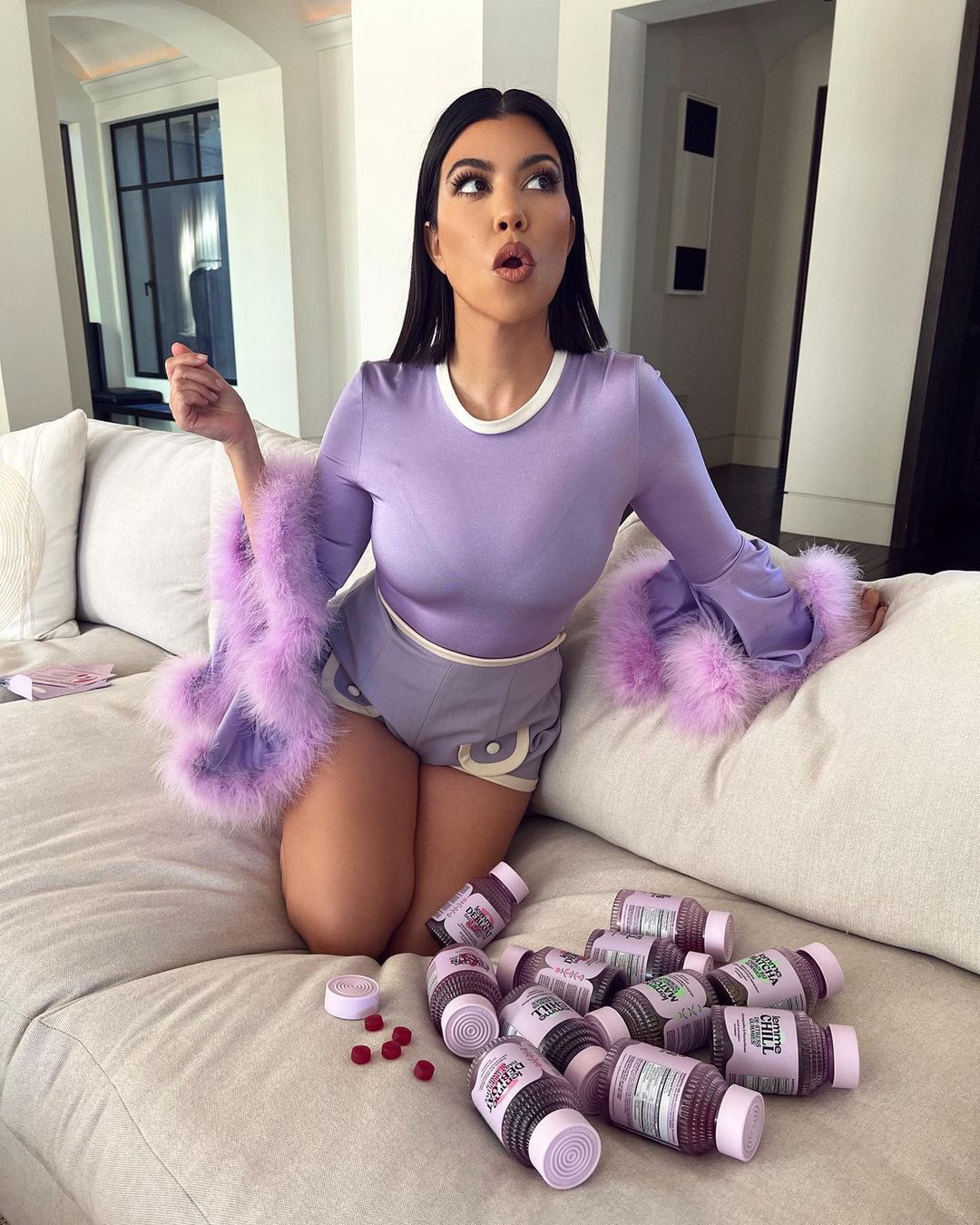 Kourtney Kardashian znów musiała tłumaczyć, że nie jest w ciąży