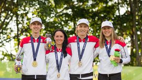 IE: skoki narciarskie - dekoracja drużyn mieszanych (galeria)