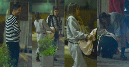 Biedna Anna Lewandowska w butach za 5 tysięcy dźwiga nosidełko (ZDJĘCIA)