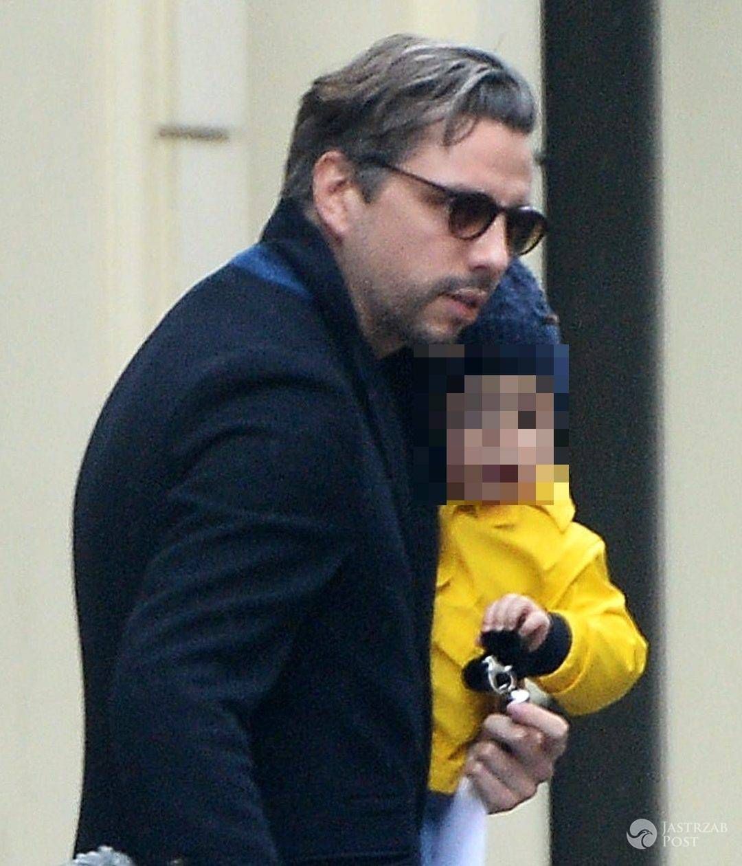 Marcel Sora z synem Teodorem