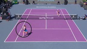 Fenomenalna wymiana Świątek i Badosy. Co one zrobiły! [wideo]