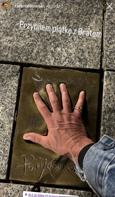 Instastories Rafała Królikowskiego