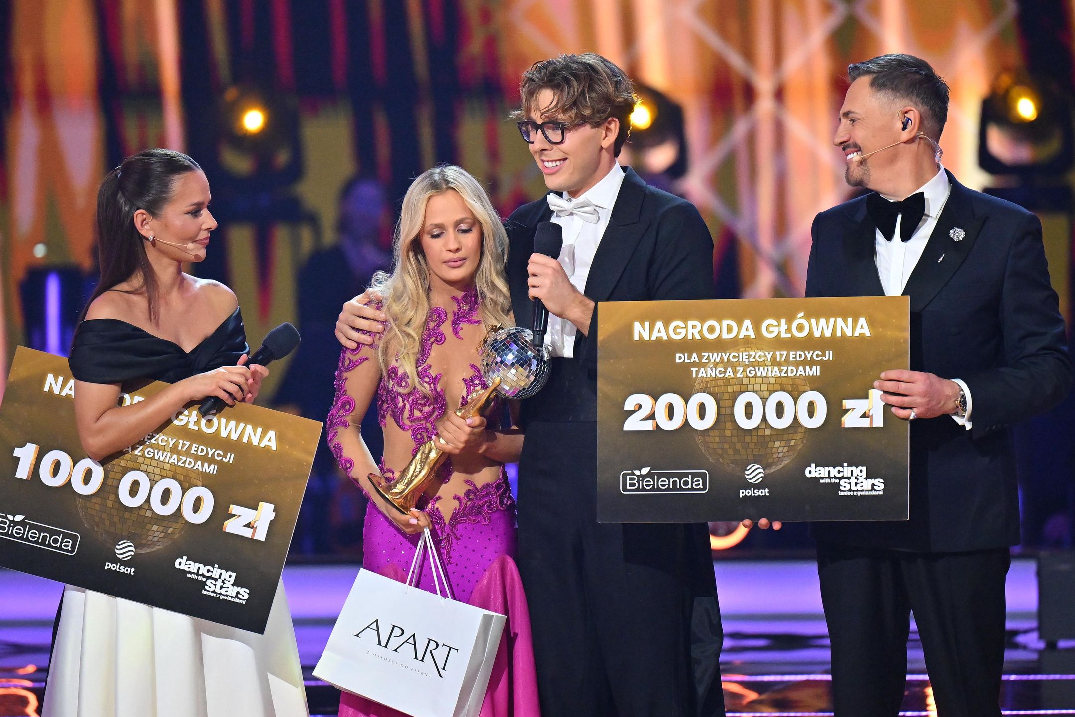 Mikołaj "Bagi" Bagiński i Magdalena Tarnowska wygrywają "TzG"