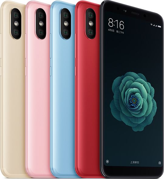 Xiaomi Mi A2 (czy też Xiaomi Mi 6X) wykorzystuje ekran IPS o przekątnej 5.99 cala oferujący rozdzielczość Full HD+