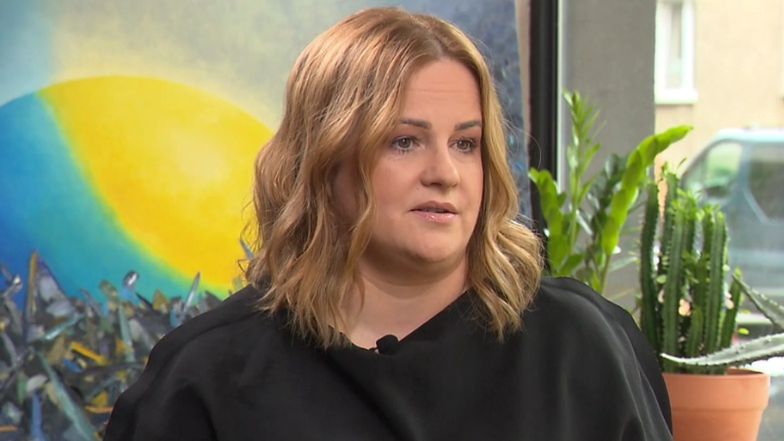 Joanna Kołaczkowska myślała o śmierci (screen TVN24+)