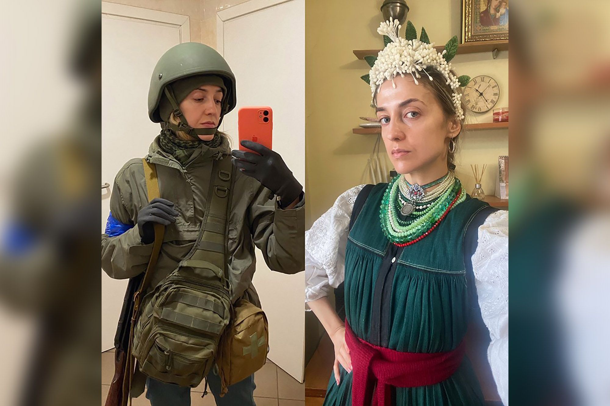 Niedawno fotografowała piękno folkloru. Dziś walczy na froncie z Rosjanami 1