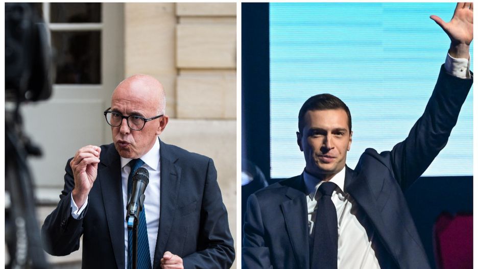 Erik Ciotti, przewodniczący partii Republikanów i Jordan Bardelli, szef Zjednoczenia Narodowego, ugrupowania Marine Le Pen, postanowili o wspólnym wystawieniu kandydatów do parlamentu w 70 okręgach wyborczych