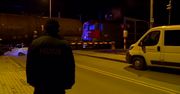 Pożar lokomotywy z wagonami przewożącymi paliwo koło Tarnowa.