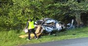 Tragiczny wypadek pod Pogorzelą w województwie wielkopolskim. Zginął 18-letni kierowca