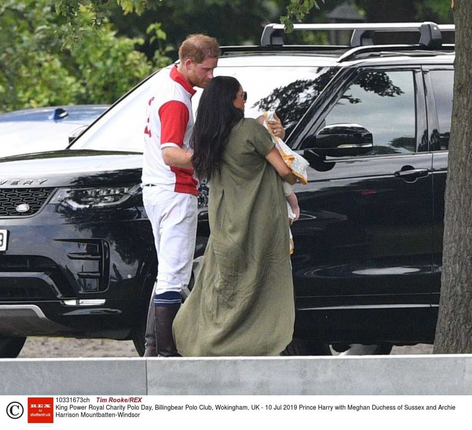Meghan Markle, książę Harry i Archie Harrison