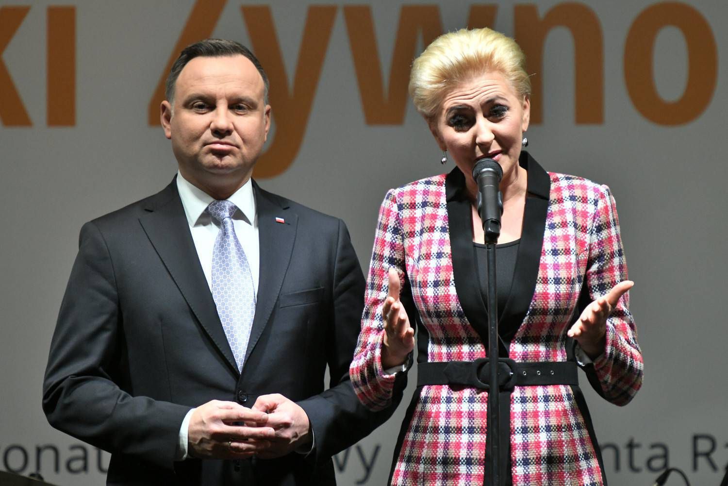 Agata Duda i Andrzej Duda - Gala Banków Żywności