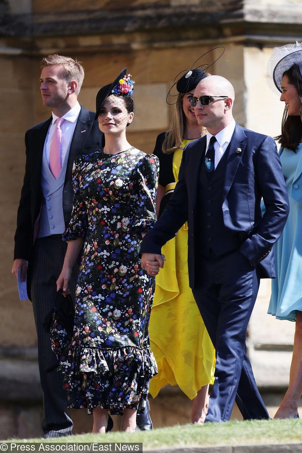 Tom Hardy i Charlotte Riley – ślub księcia Harry'ego i Meghan Markle
