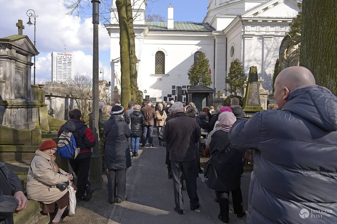 Pogrzeb Wojciecha Młynarskiego - zdjęcia