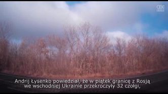 Czołgi prorosyjskich separatystów na drodze do Doniecka