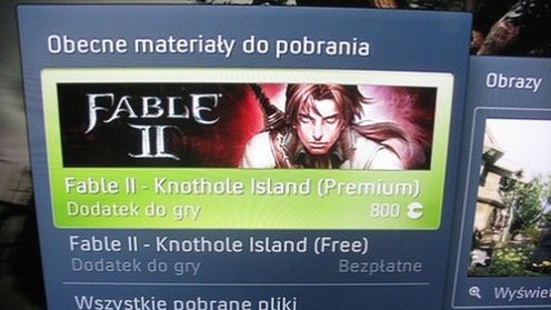 DLC dla Fable II na Xbox Live! 1