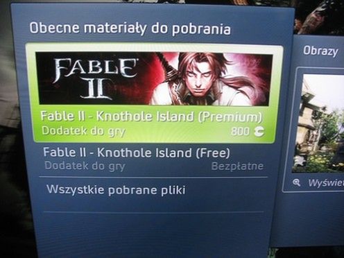 DLC dla Fable II na Xbox Live!