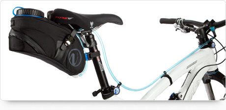 VelEau Bicycle Hydration System po zamontowaniu