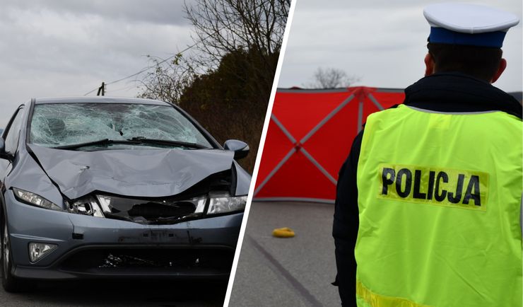 Tragiczny wypadek na Podkarpaciu. 65-latek potrącił dwie kobiety