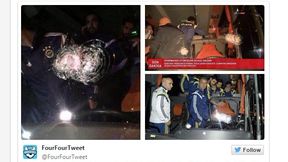 Dramatyczne sceny w Turcji. Autokar Fenerbahce zaatakowany