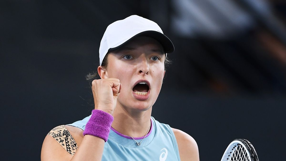 Getty Images / Mark Brake / Na zdjęciu: Iga Świątek