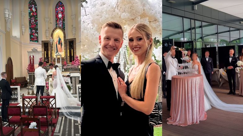 Rafał Mroczek i Magdalena Czech relacjonują wesele znajomych